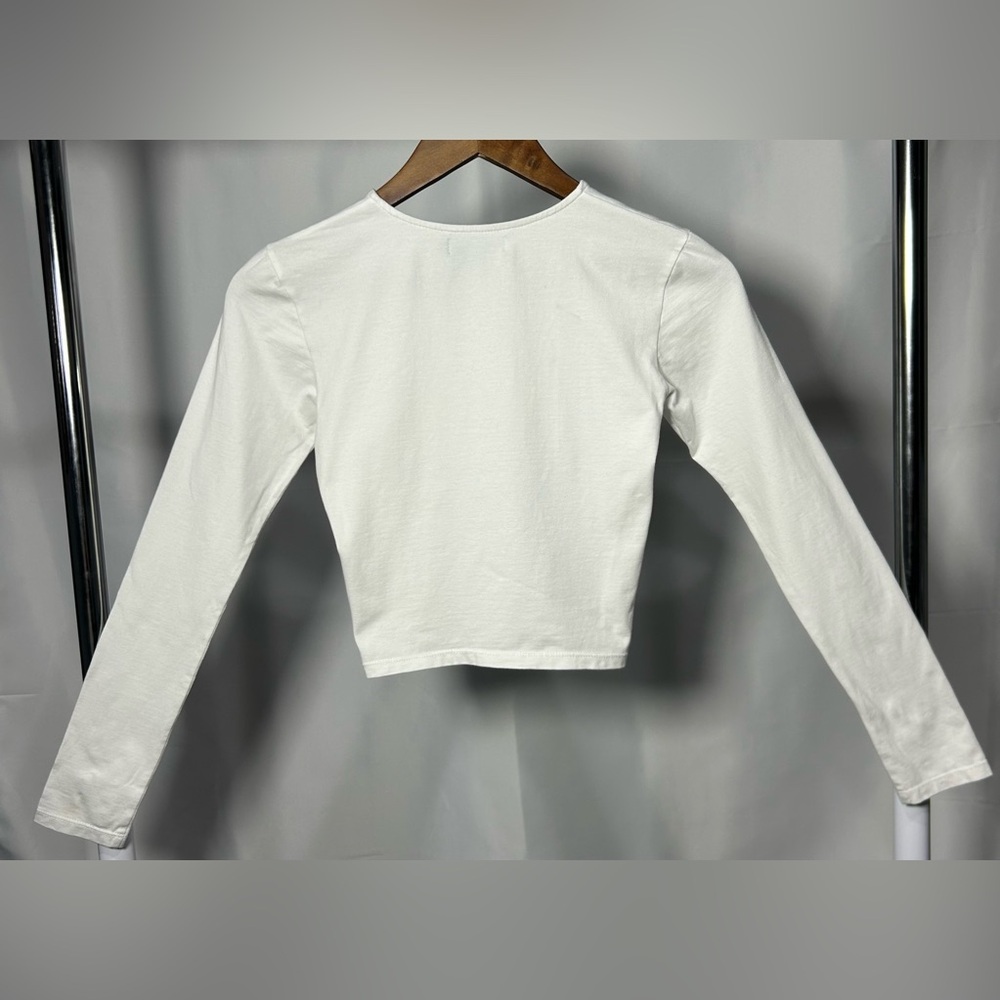 Motel Rocks White Long Sleeve Top - Picture 2 of 6